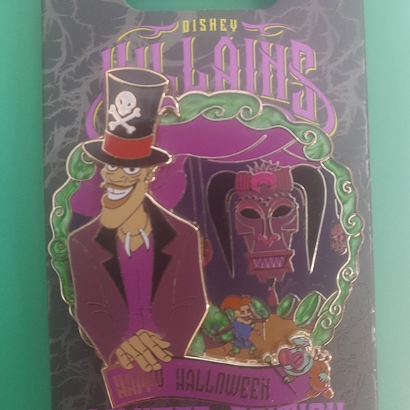 NWT Disney Dr. Facilier Limited Edition Pin - Picture 2 of 4